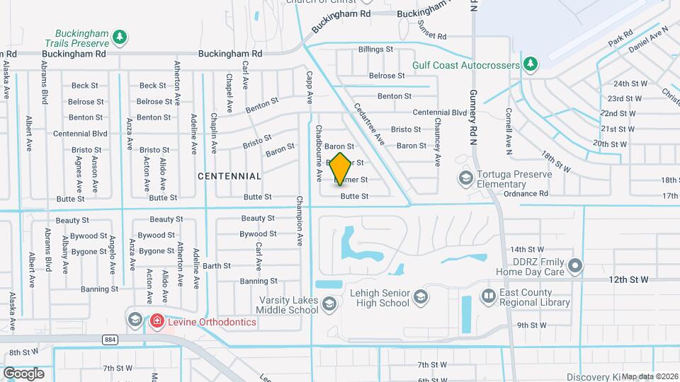 5130 Butte St Map and Location Details