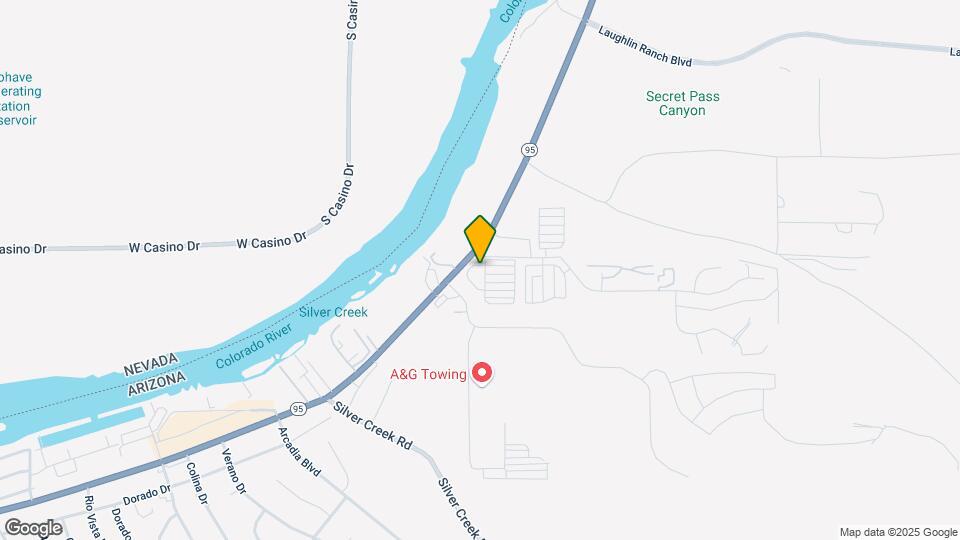 Bullhead RV Park Map and Location Details