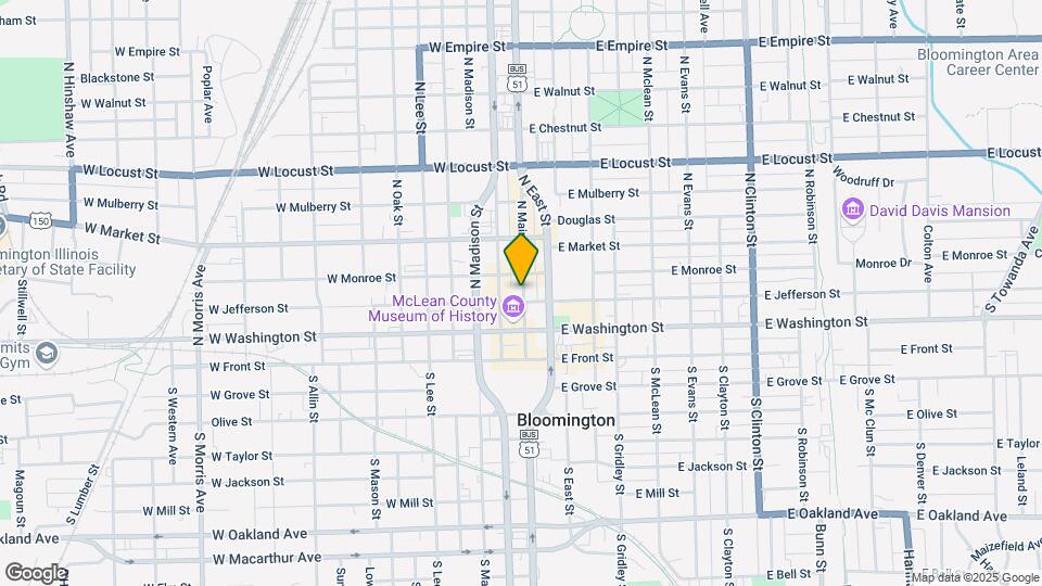 314 N Main St, Unit 203 Map and Location Details