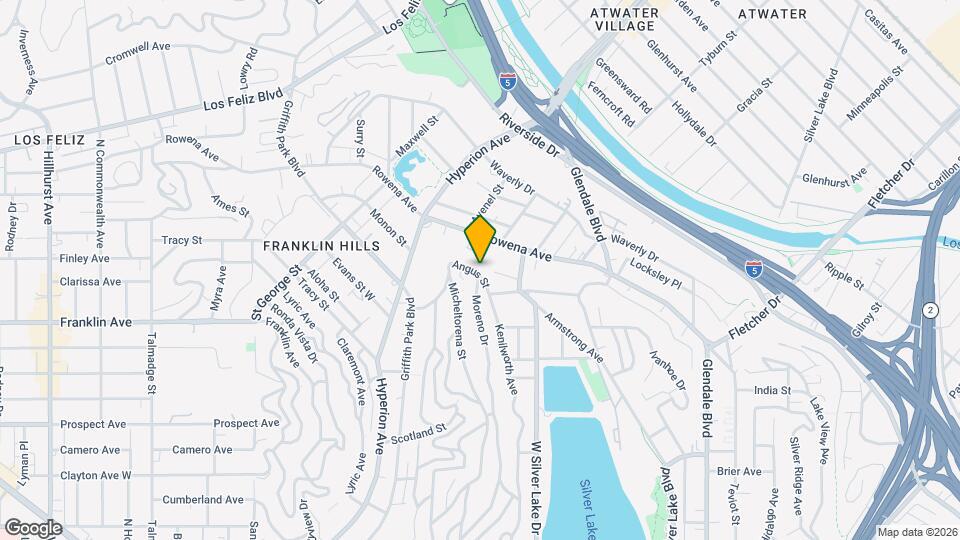 2901 Angus St Map and Location Details