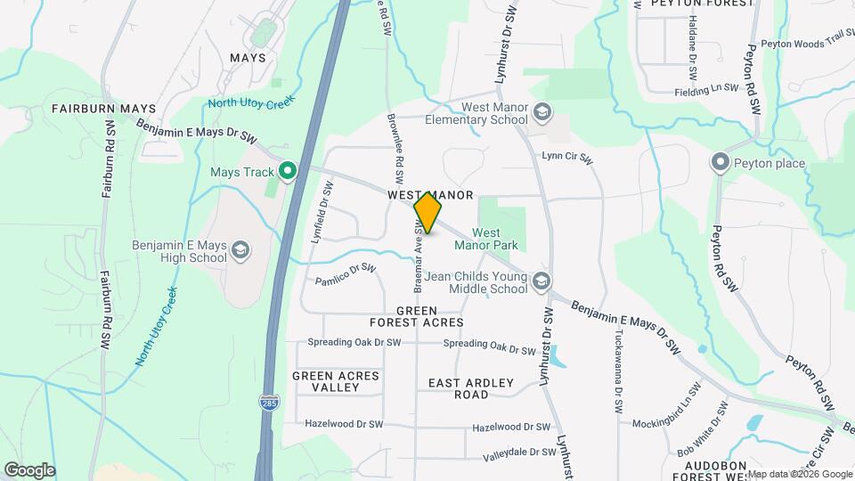 758 Braemar Ave SW Map and Location Details