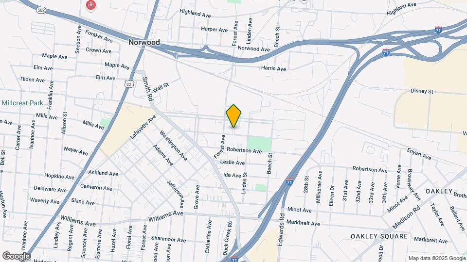 2416-2418 Kenilworth Ave Mapa y Detalles de la Ubicación