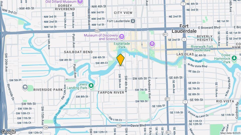 421 SW 5th St Map and Location Details