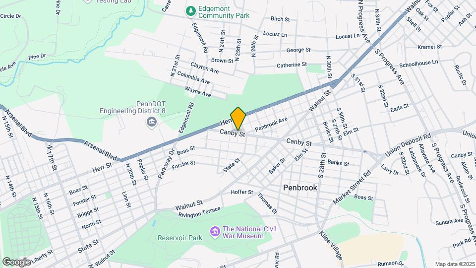 2375 Canby St, Unit 1 Map and Location Details
