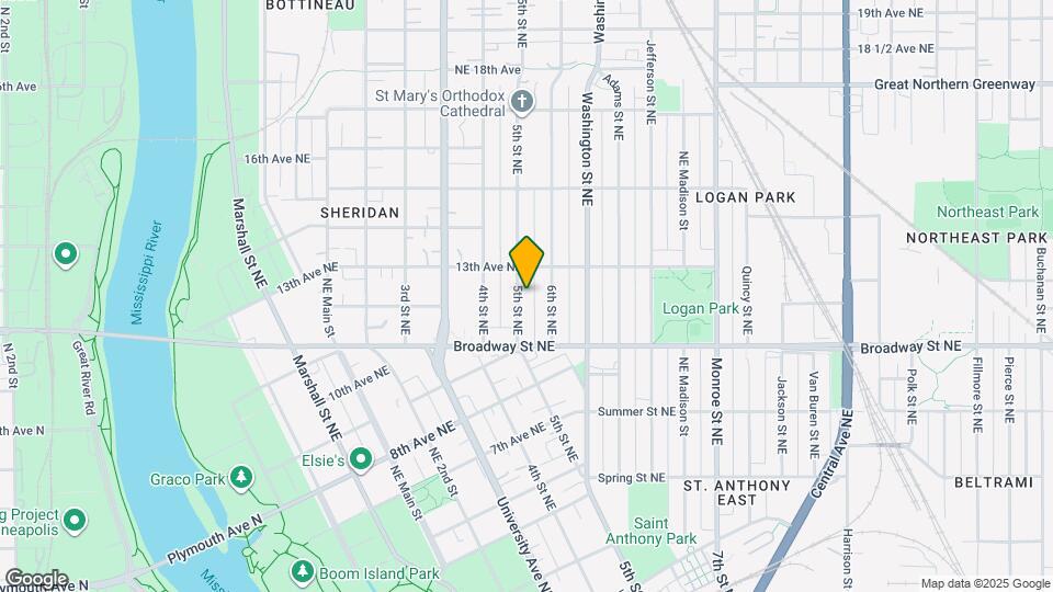 1211 5th St NE Map and Location Details