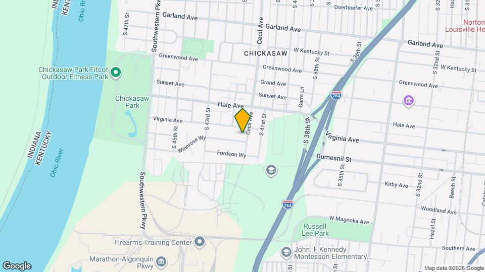 1208 Cecil Ave Mapa y Detalles de la Ubicación