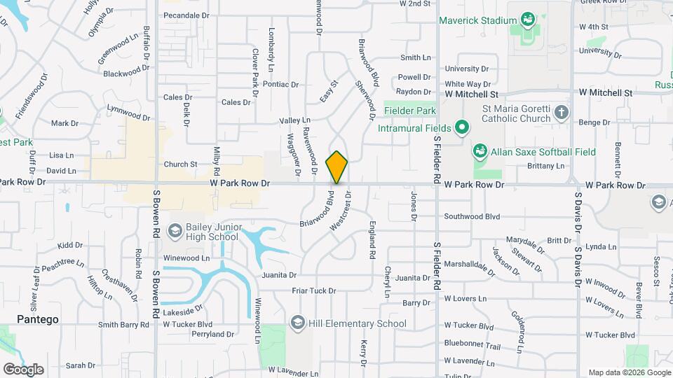1501 Briarwood Blvd Map and Location Details