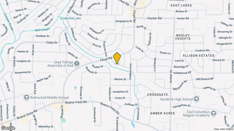 4954 Bonnybrook Way Map and Location Details