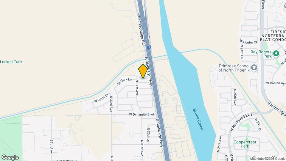 3042 W Casino Ave Map and Location Details