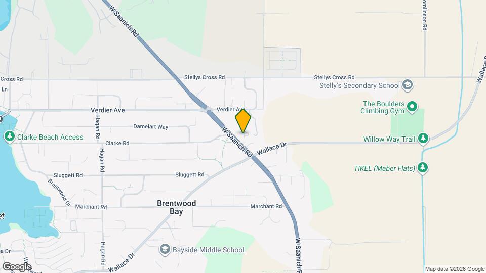 7115 W Saanich Rd Map and Location Details