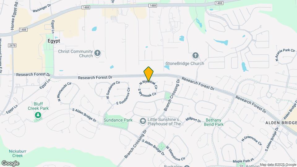 162 N Wynnoak Cir Map and Location Details