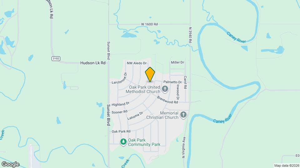 504 Highland Dr Map and Location Details