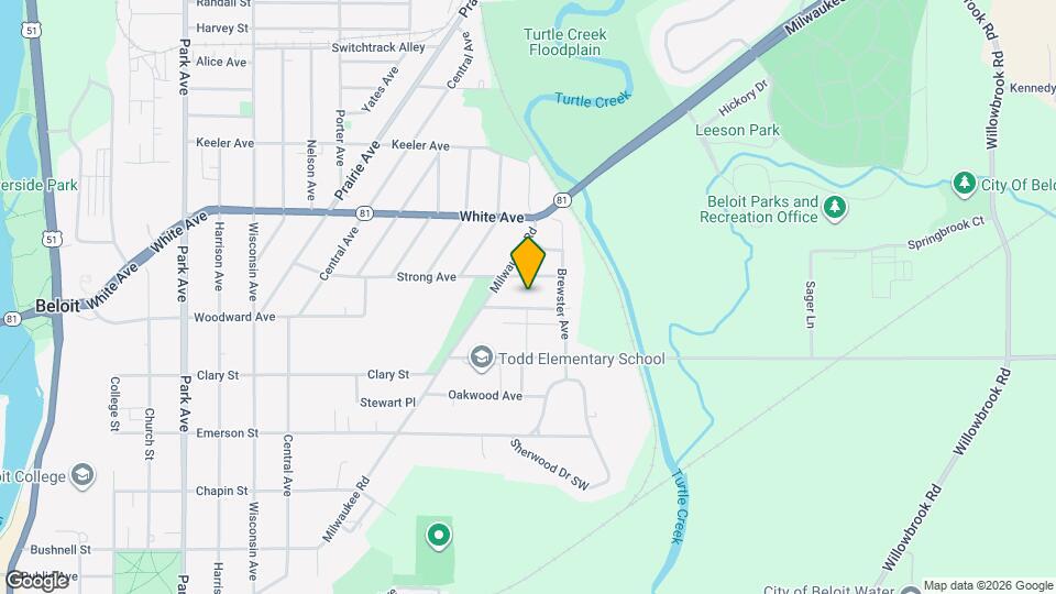 1801 Arlington Ave Map and Location Details