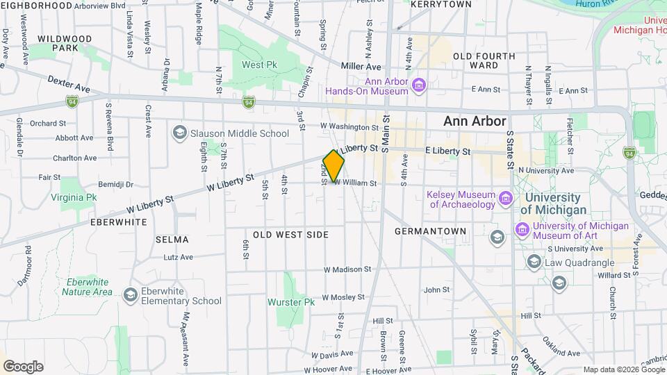 311 W William St Mapa y Detalles de la Ubicación