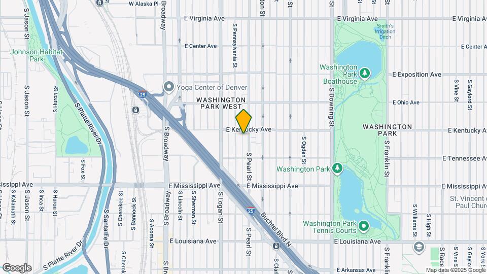 925 S Pearl St Mapa y Detalles de la Ubicación