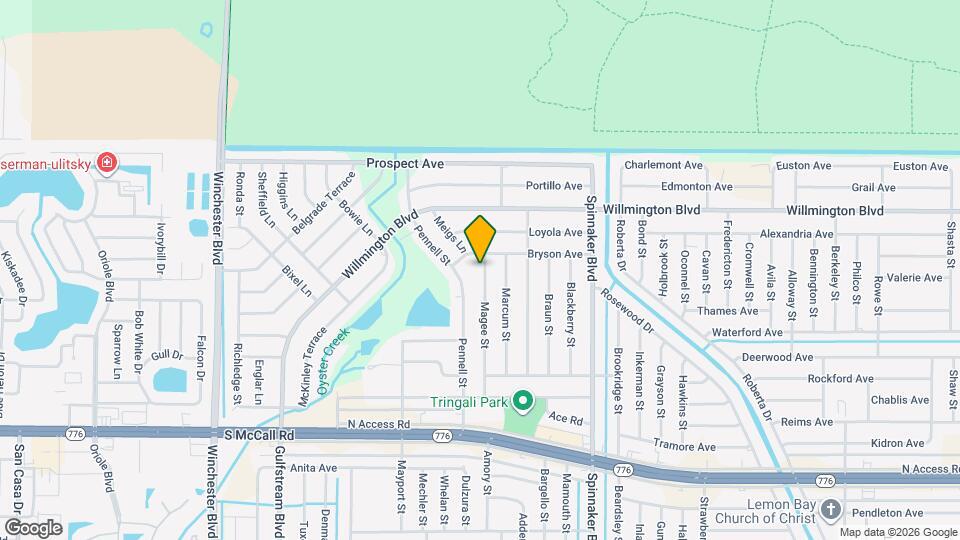 6173 Magee St Map and Location Details