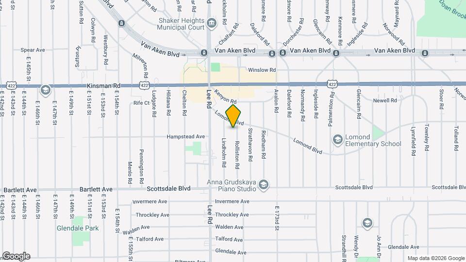 3616 Rolliston Rd Map and Location Details