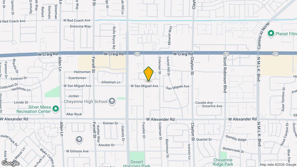 2520 W San Miguel Ave Map and Location Details