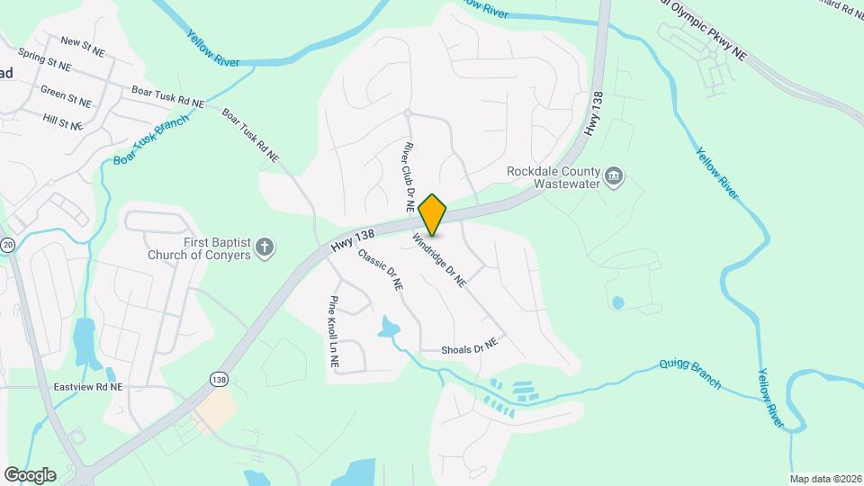 2407 Windridge Dr NE, Unit #1 Map and Location Details
