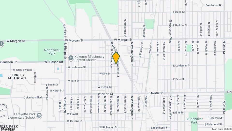 508-510 W Lordeman St Map and Location Details