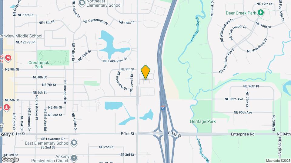 1151 NE 7th Ln Map and Location Details