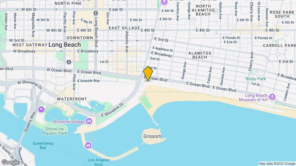 850 E Ocean Blvd Map and Location Details