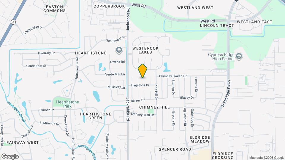 7615 Wovenwood Ln Mapa y Detalles de la Ubicación