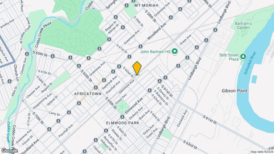 6171 Glenmore Ave Map and Location Details