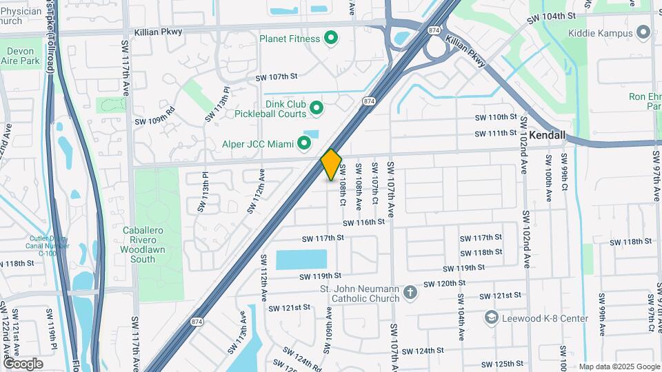 11345 SW 109th Ave Mapa y Detalles de la Ubicación