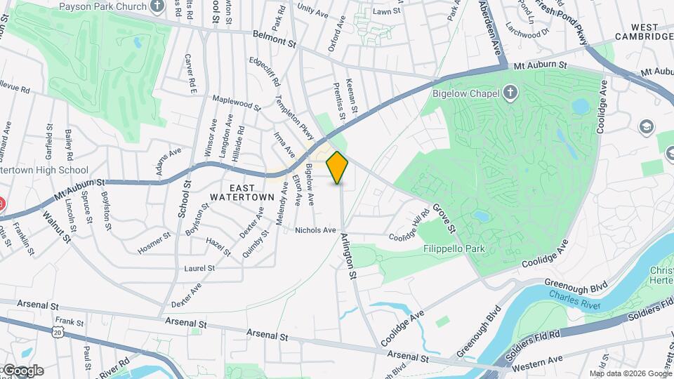 210 Arlington St Map and Location Details