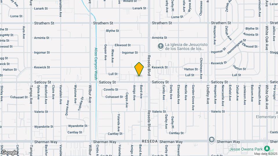 18547 Saticoy St Mapa y Detalles de la Ubicación