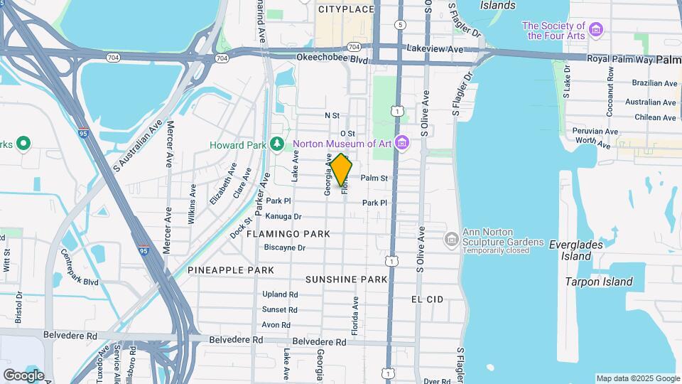1707 Florida Ave Map and Location Details