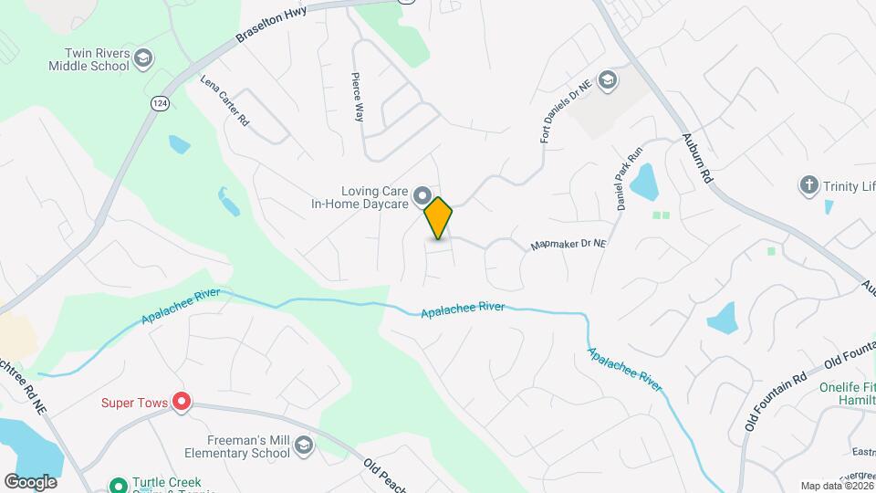 1613 Fort Perry Way Map and Location Details