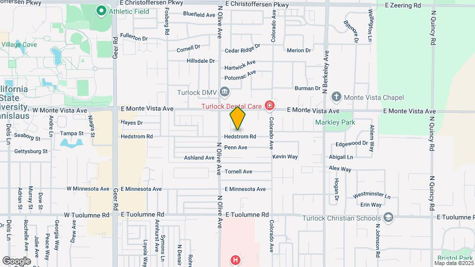 901 Hedstrom Rd Map and Location Details