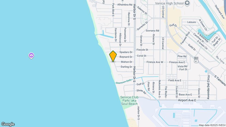 852 Golden Beach Blvd Map and Location Details