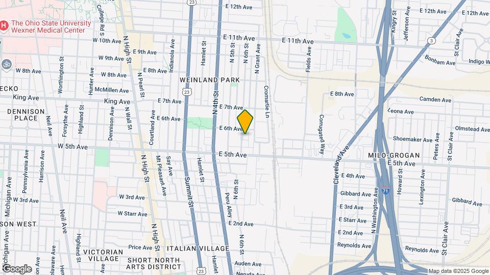 1204 N 6th St, Unit 1204 N 6th St Map and Location Details