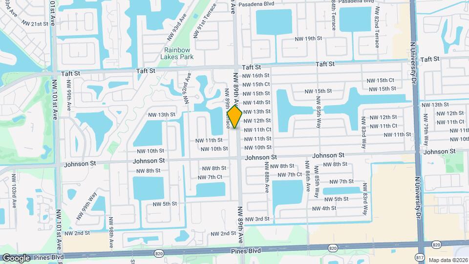 1140 N Douglas Rd Mapa y Detalles de la Ubicación