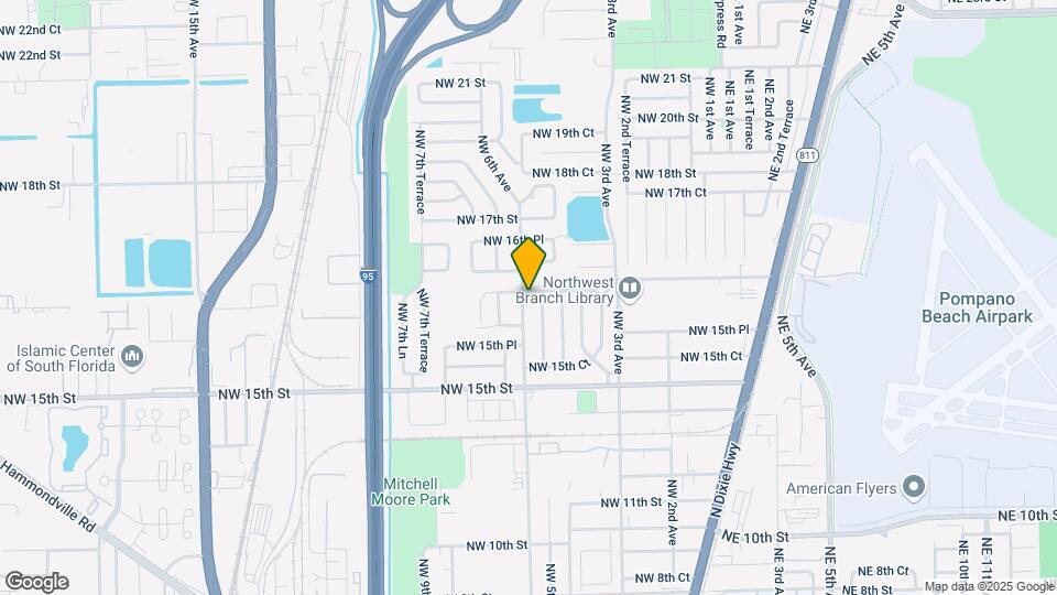 1588 NW 6th Ave Map and Location Details