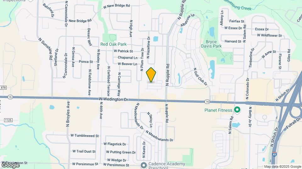 4175 W Santa Maria Ln Map and Location Details