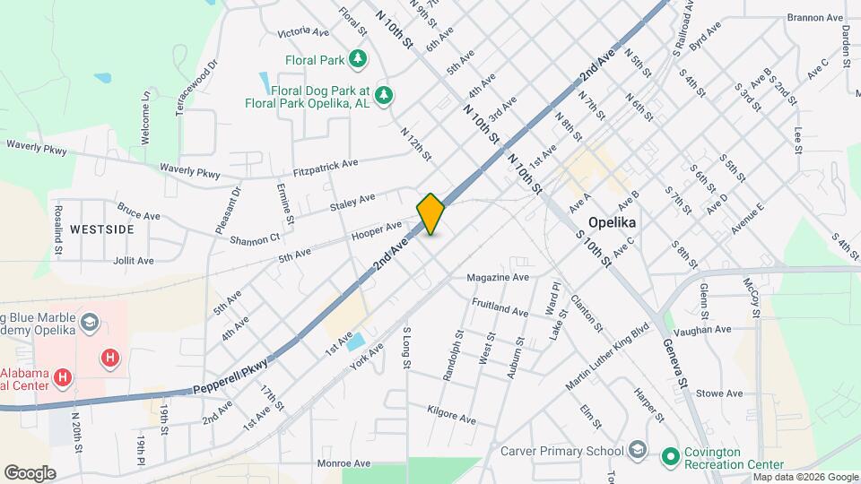 105 14th St N Map and Location Details