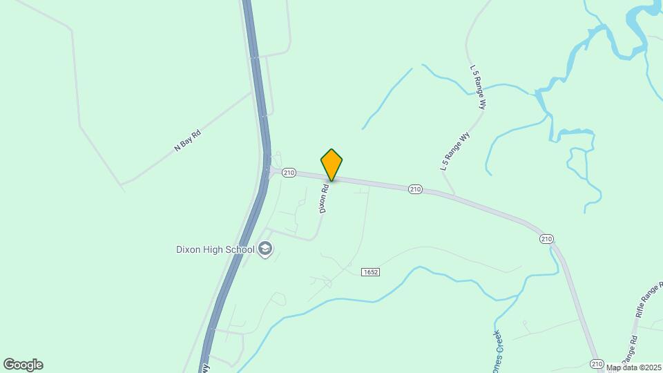 148 NC-210 Map and Location Details