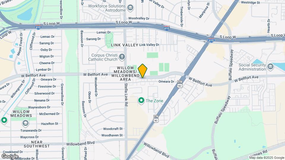 3900 Omeara Dr Mapa y Detalles de la Ubicación