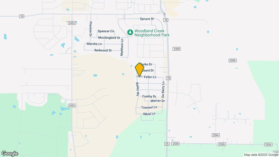 3205 Feller Ln Map and Location Details