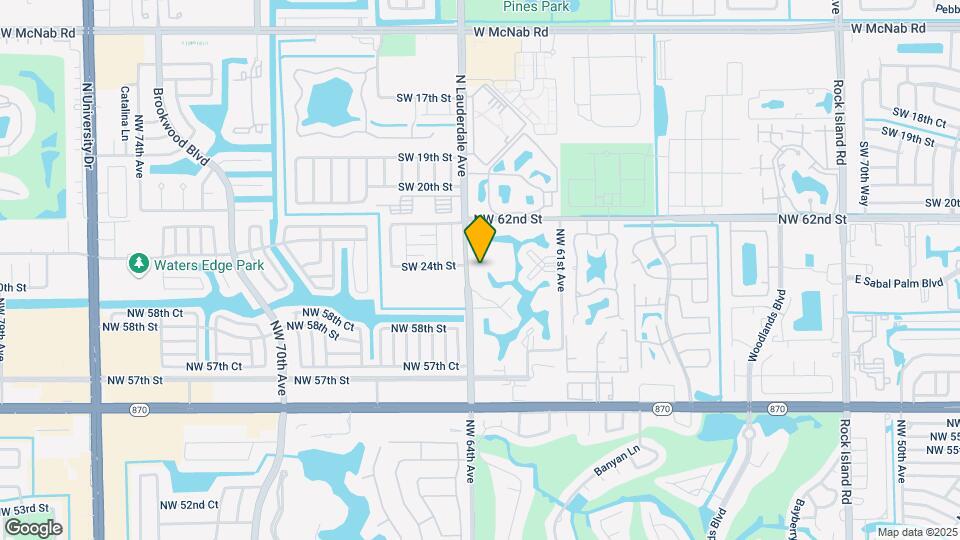 6020 NW 64th Ave, Unit 110 Map and Location Details