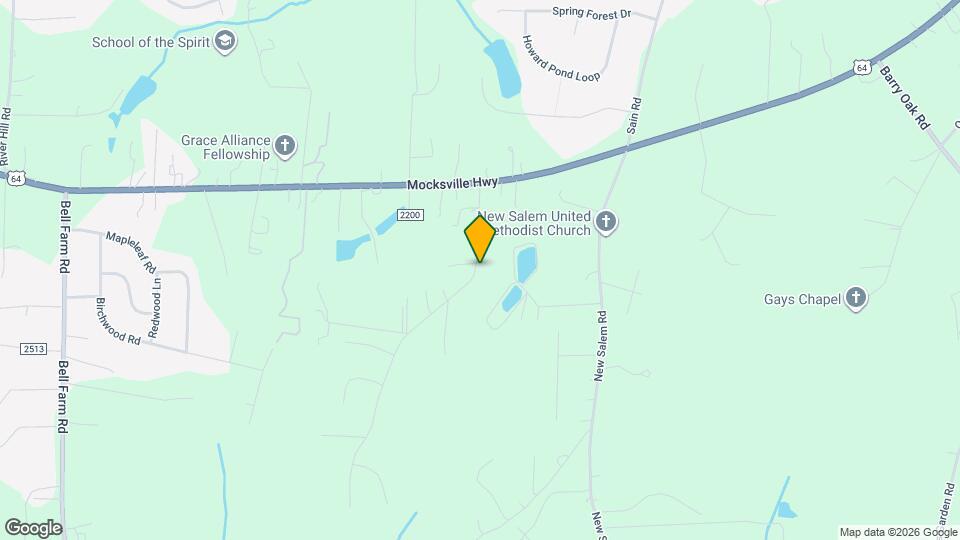 153 Lone Pine Rd Map and Location Details