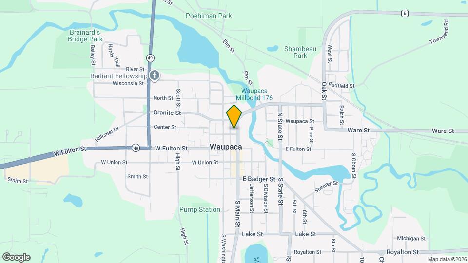 201 N Main St, Unit 2 Mapa y Detalles de la Ubicación