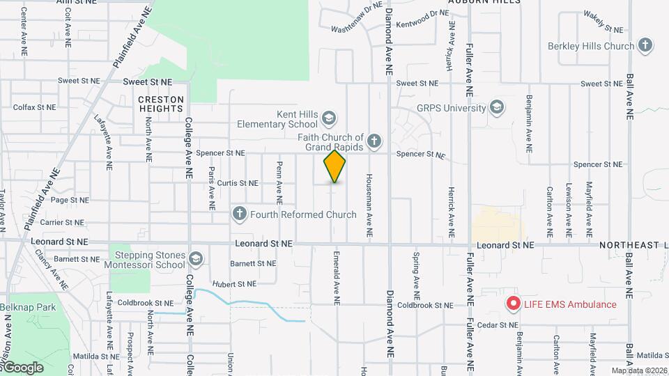1320 Northfield Ave NE Mapa y Detalles de la Ubicación