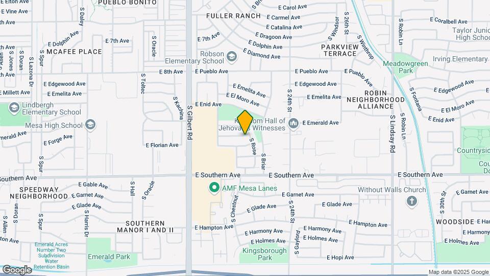 2243 E Forge Ave Map and Location Details