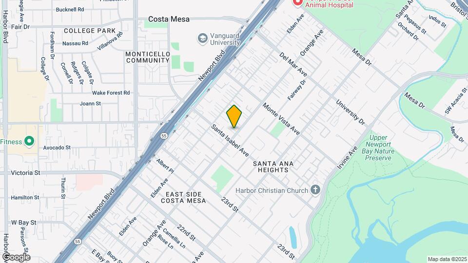 2417 Orange Ave Mapa y Detalles de la Ubicación