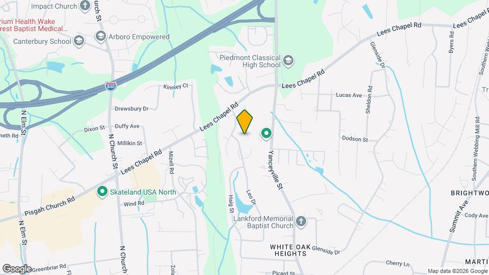 222 Heritage Creek Way Mapa y Detalles de la Ubicación